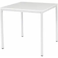 Schaffenburg Bureautafel - Domino Basic 80x80 wit - wit frame