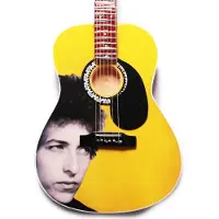 MLC Miniatuur Gitaar Replica – Bob Dylan Tribute