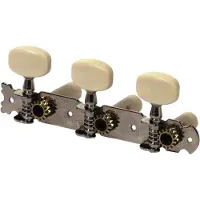 Gewa mechaniek concert klassiek Git Nylonwellen 10 mm - Stemmechaniek voor gitaar