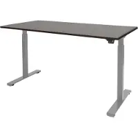 Schaffenburg Dextro Basic Zit-sta-bureau Rechthoekig Eiken T-Voet 1.200 (B) x 800 (D) x 705 (H) mm Melamine