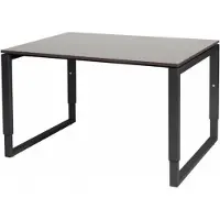 Schaffenburg Verstelbaar Bureau - Plus 120x90 logan - zwart frame
