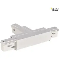 SLV Onderdeel | EUTRAC T-verbinder met voedingsmogelijkheid, aarde binnen, links, verk | EUTRAC SYSTEM