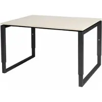 Schaffenburg Verstelbaar Bureau - Plus 120x90 robson - zwart frame