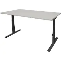 Schaffenburg Linesto Plus Hoogteverstelbaar Bureau Rechthoekig T-Voet 1,600 (B) x 800 (D) x 655 (H) mm Melamine