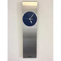 Chantal Wandklok SKY-SCRAPER BLUE Modern Dutch Design