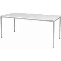 Schaffenburg Bureautafel - Domino Basic 180x80 grijs - alu frame