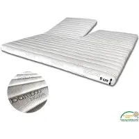 Bamboo Split Topper-Topmatras 180/200 Koudschuim HR55 9cm