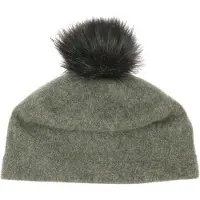 Seeberger Tamisa Gekookte Wol Muts By Seeberger groen | Maat: One Size