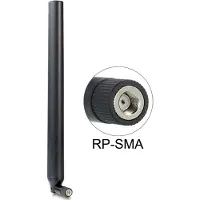 DeLOCK WLAN IEEE 802.11 ac/a/h/b/g/n Antenne met SMA-RP (m) connector - 5,5 - 9 dBi