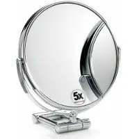 DECOR WALTHER Make-up spiegel SPT 50 Staand Chrome (5x magnification)