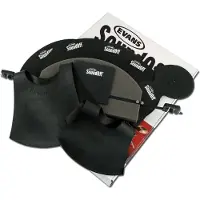 Evans SOSETFSN - SOUND OFF DEMPMAT BOX SET FUSION 10 12 14 14 - 18 / 26 BASSDRUM + BEKKENS