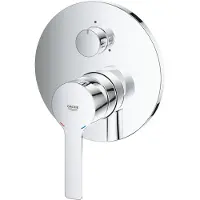 GROHE Lineare - Afdekset voor inbouwkraan voor 3 functies, chroom 24095001