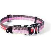 EzyDog Halsband hond Double Up, EZ014.01.02, Candy, Maat XL (nekomtrek 51-80 cm)