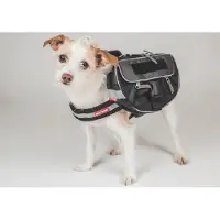 EzyDog Hondenrugtassen Convert Saddle Bags, HCSBS, Zwart, Maat S, LET OP: Zonder Convert harnas / tuigje