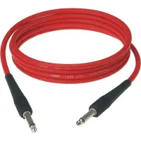 Klotz KIK1.5PPRT jack 6.35mm - jack 6.35mm instrumentenkabel rood 1.5 m