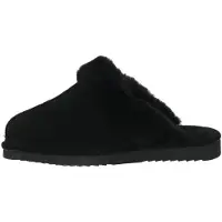 Warmbat Dames Pantoffels Lismore - Zwart - Maat 39