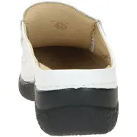 Wolky Klomp Women Roll Slide Printed Leather White-Schoenmaat 41