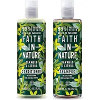 Faith In Nature seaweed en citrus shampoo en conditioner