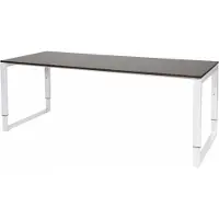 Schaffenburg Verstelbaar Bureau - Domino Plus 200x80 logan - wit frame