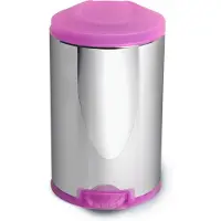 Simplehuman Roundstep Pedaalemmer - 4,5 l - Roze