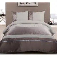 Pure dekbedovertrek luxe bling - microvezel - eenpersoons (140x220 + 60x70 cm)
