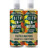 Faith In Nature grapefruit en orange shampoo en conditioner
