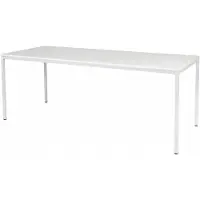 Schaffenburg Bureautafel - Domino Basic 200x80 wit - wit frame
