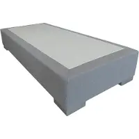 Slaaploods.nl Deluxe - Boxspring exclusief matras - 120x220 cm - Grijs