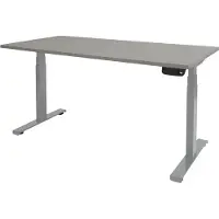 Schaffenburg Dextro Plus Zit-sta-bureau Rechthoekig T-Voet 1.800 (B) x 900 (D) x 645 (H) mm Melamine