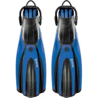 Mares Avanti Superchannel Bungee Blauw Small 37-40