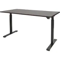 Schaffenburg Dextro Basic Zit-sta-bureau Rechthoekig Eiken T-Voet 1.800 (B) x 800 (D) x 705 (H) mm Melamine