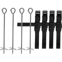 VirtuFit Trampoline Verankering Set - 305 en 366 cm