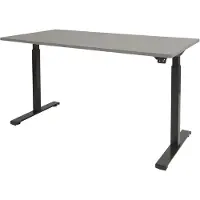 Schaffenburg Dextro Basic Zit-sta-bureau T-Voet 1.600 (B) x 800 (D) x 705 (H) mm Melamine