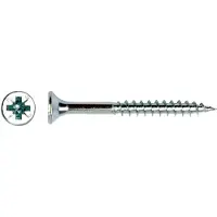Bahco PGB-FASTENERS | Spaanplaatschroef VZK-Z Ø 6,00x130 Zn | 100 st PGWVZG001006001302