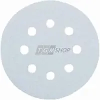 Bosch 2609256009 5 sander sanding sheets, 125 mm, K80, 8 Loeche ...