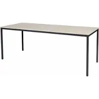 Schaffenburg Bureautafel - Domino Basic 200x80 robson - zwart frame