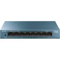 TP-LINK LS108G LiteWave LS108G - Switch - unmanaged Netwerk switch 8 poorten 1 GBit/s