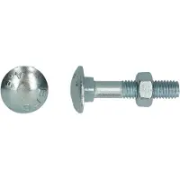 Bahco PGB-FASTENERS | Houtbout 4.8 DIN 603/555 M 10x150 Zn | 25 st 603001010001504
