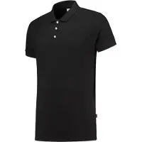 Tricorp 201012 Poloshirt Slimfit 210 Gram Zwart maat S heren