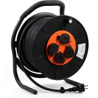 QwattPro 1211004 EZ Winder Kabelhaspel - H07RN-F - IP44 - 25m
