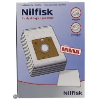 Nilfisk 78602600 microvezel stofzuigerzakken 4 zakken (origineel)