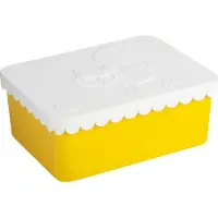 Blafre Lunchbox - brooddoos vos geel -