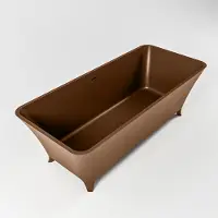 Mondiaz Vrijstaand bad lundy 170x75 cm kleur rust /rust