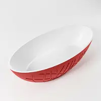 Mondiaz Vrijstaand bad holm 180x85 cm kleur fire /talc