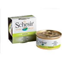 Schesir 12x Kattenvoer Tonijn in Boullion 70 gr