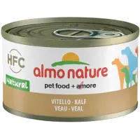 Almo Nature 24x HFC Natural Hondenvoer Nat Kalfsvlees 95 gr