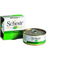 Schesir 10x Hondenvoer Nat Blik Jelly Kipfilet 150 Gr