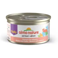 Almo Nature 24x Daily Menu Kattenvoer Nat Mousse Zalm 85 gr