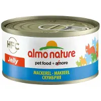 Almo Nature 48x HFC Kattenvoer Nat in Gelei Makreel 70 gr