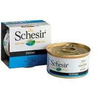 Schesir 12x Kattenvoer Tonijn in Gelei 85 gr